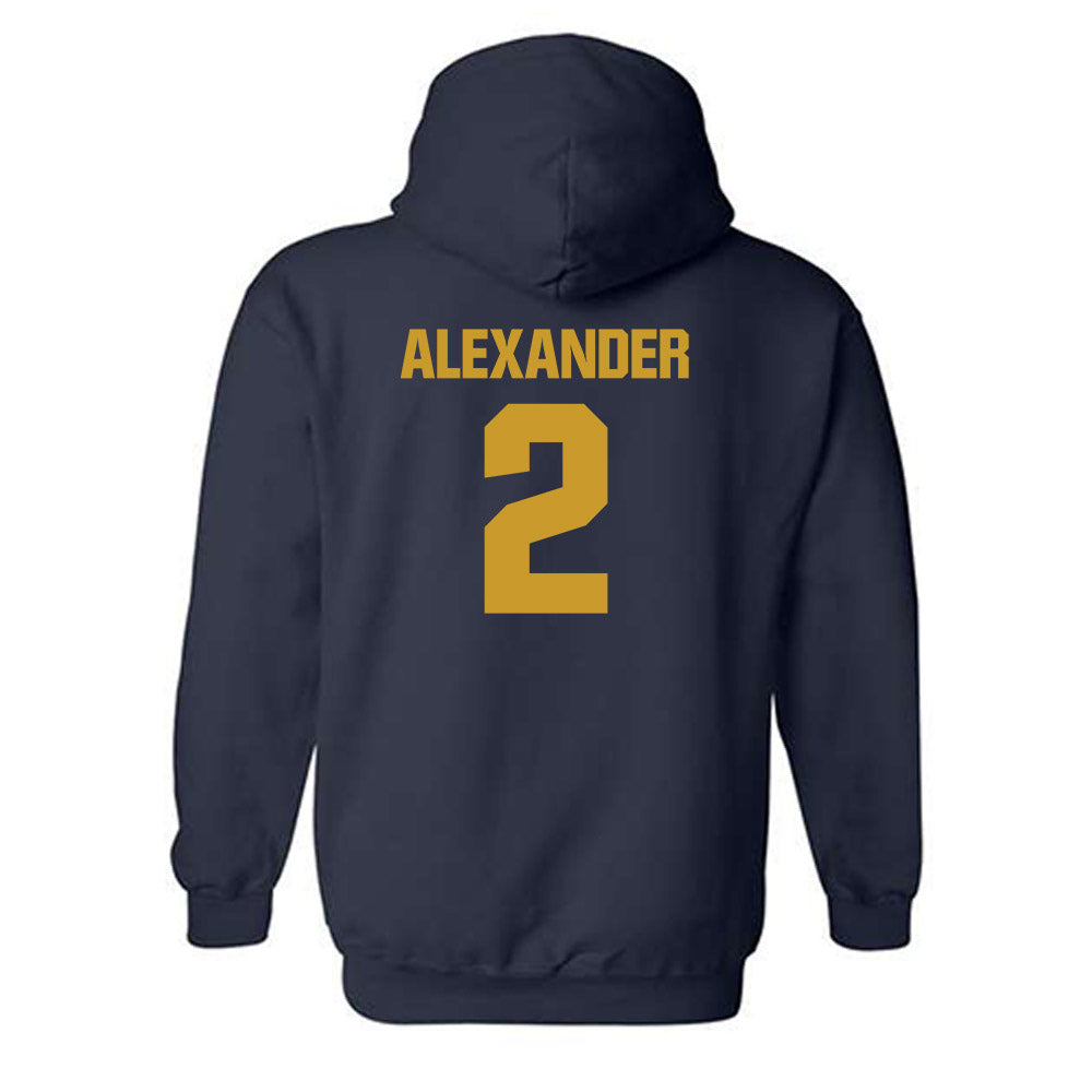 Notre Dame - NCAA Women's Volleyball : Maisie Alexander - Classic Fashion Shersey Hooded Sweatshirt