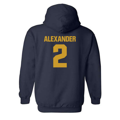 Notre Dame - NCAA Women's Volleyball : Maisie Alexander - Classic Fashion Shersey Hooded Sweatshirt