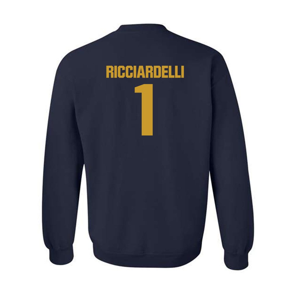 Notre Dame - NCAA Men's Lacrosse : Thomas Ricciardelli - Classic Fashion Shersey Crewneck Sweatshirt-1