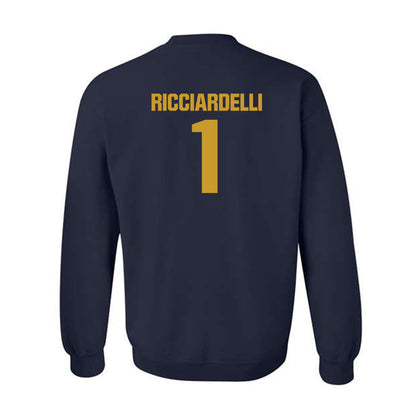 Notre Dame - NCAA Men's Lacrosse : Thomas Ricciardelli - Classic Fashion Shersey Crewneck Sweatshirt-1