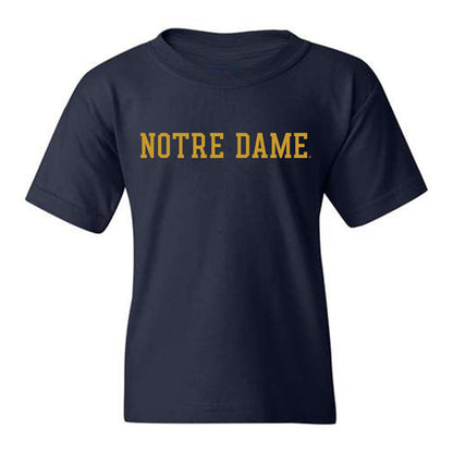 Notre Dame - NCAA Men's Ice Hockey : Justin Janicke - Classic Fashion Shersey Youth T-Shirt