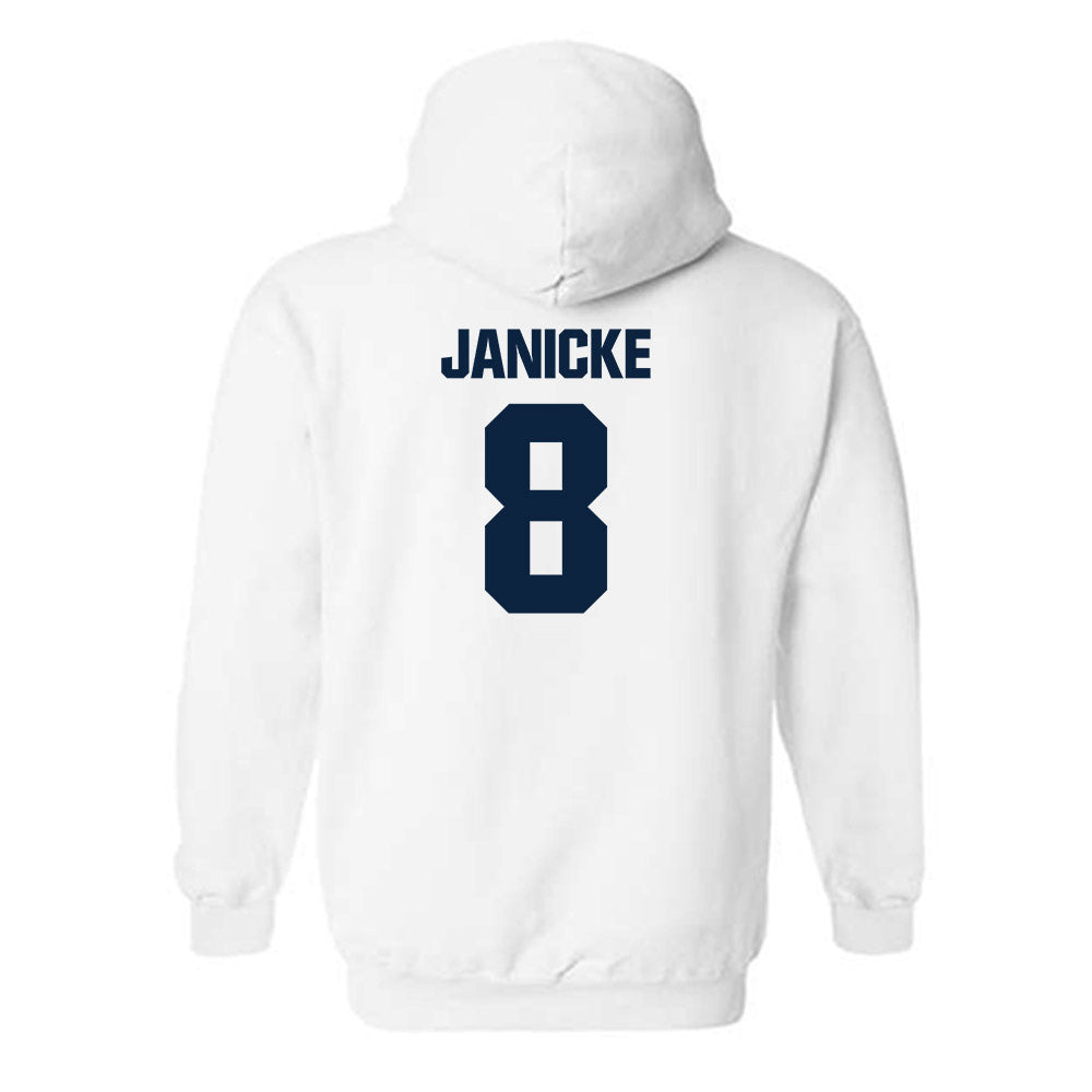 Notre Dame - NCAA Men's Ice Hockey : Justin Janicke - Classic Fashion Shersey Hooded Sweatshirt