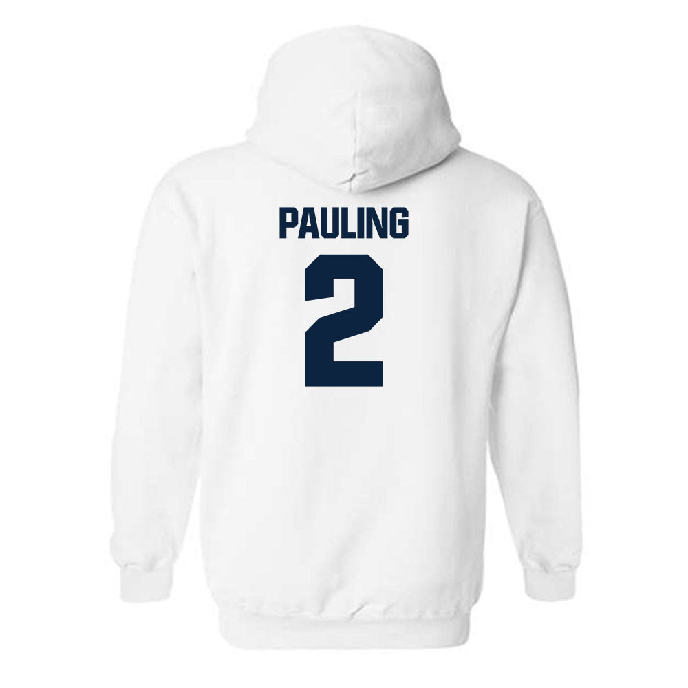 Notre Dame - NCAA Football : William Pauling - Classic Fashion Shersey Hooded Sweatshirt-1