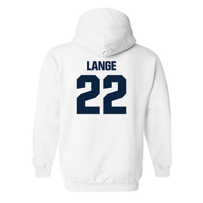 Notre Dame - NCAA Women's Volleyball : Ava Lange - Classic Fashion Shersey Hooded Sweatshirt-1