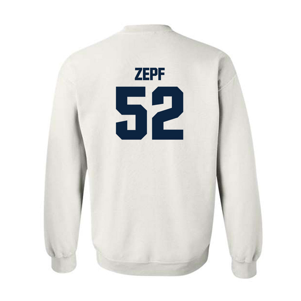 Notre Dame - NCAA Men's Lacrosse : Alex Zepf - Classic Fashion Shersey Crewneck Sweatshirt-1