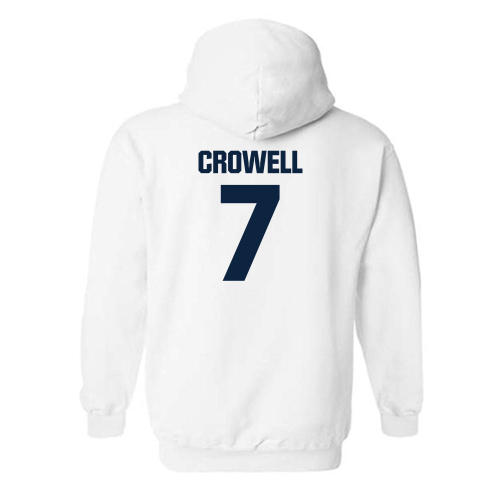 Notre Dame - NCAA Baseball : Caden Crowell - Classic Fashion Shersey Hooded Sweatshirt-1