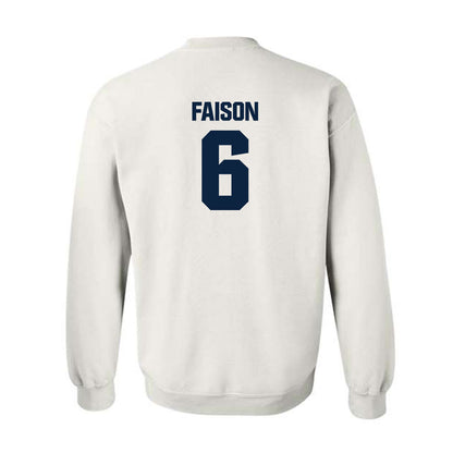 Notre Dame - NCAA Football : Jordan Faison - Classic Fashion Shersey Crewneck Sweatshirt-1