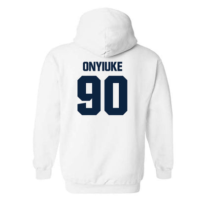 Notre Dame - NCAA Football : Kobi Onyiuke - Classic Fashion Shersey Hooded Sweatshirt-1