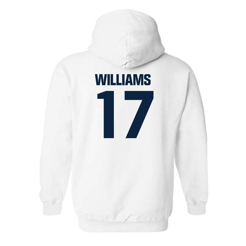 Notre Dame - NCAA Football : Cam Williams - Classic Fashion Shersey Hooded Sweatshirt-1