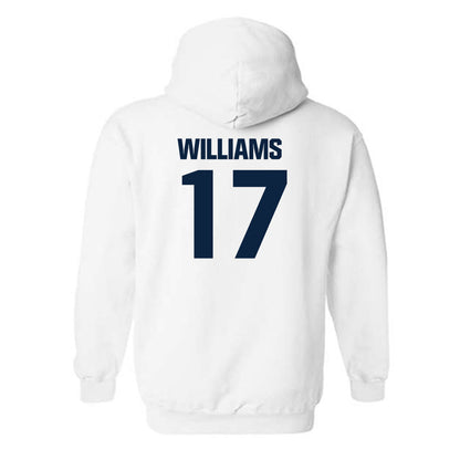 Notre Dame - NCAA Football : Cam Williams - Classic Fashion Shersey Hooded Sweatshirt-1