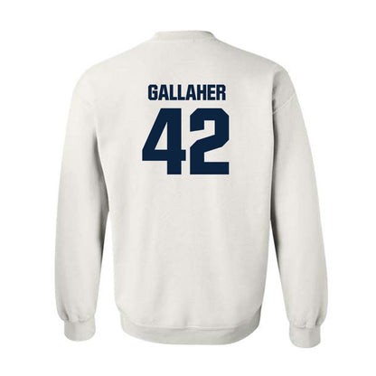 Notre Dame - NCAA Men's Lacrosse : Christian Gallaher - Classic Fashion Shersey Crewneck Sweatshirt-1