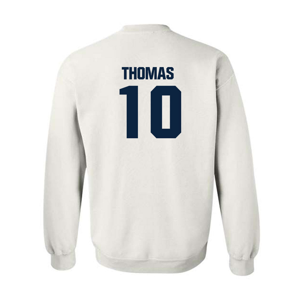 Notre Dame - NCAA Football : Loghan Thomas - Classic Fashion Shersey Crewneck Sweatshirt-1