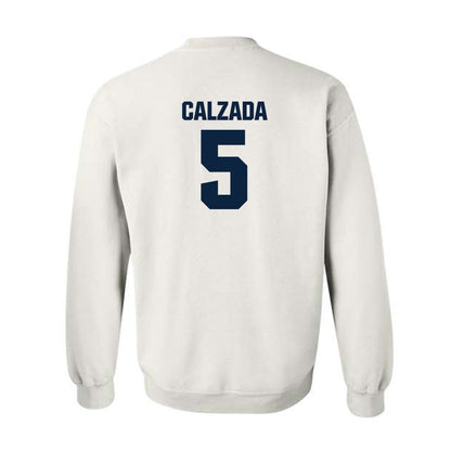 Notre Dame - NCAA Women's Soccer : Carolyn Calzada - Classic Fashion Shersey Crewneck Sweatshirt-1