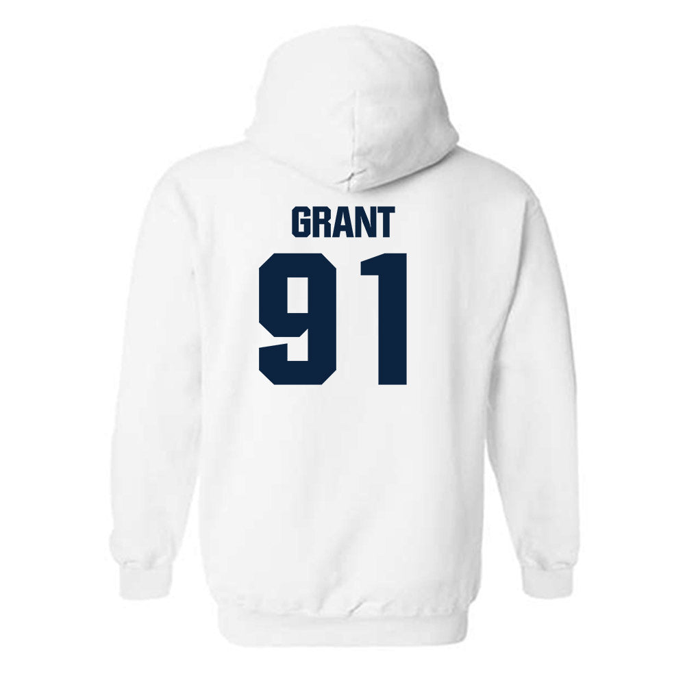 Notre Dame - NCAA Men's Lacrosse : Griffin Grant - Classic Fashion Shersey Hooded Sweatshirt-1