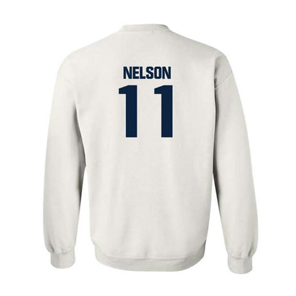 Notre Dame - NCAA Men's Ice Hockey : Danny Nelson - Classic Fashion Shersey Crewneck Sweatshirt-1