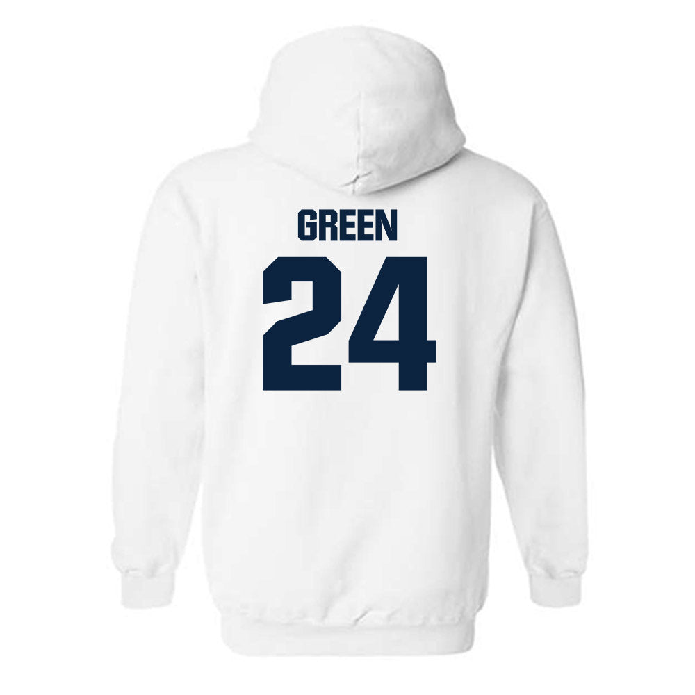 Notre Dame - NCAA Men's Soccer : Sebastian Green - Classic Fashion Shersey Hooded Sweatshirt-1
