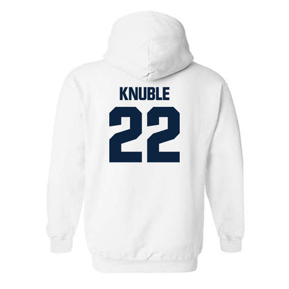 Notre Dame - NCAA Men's Ice Hockey : Cole Knuble - Classic Fashion Shersey Hooded Sweatshirt