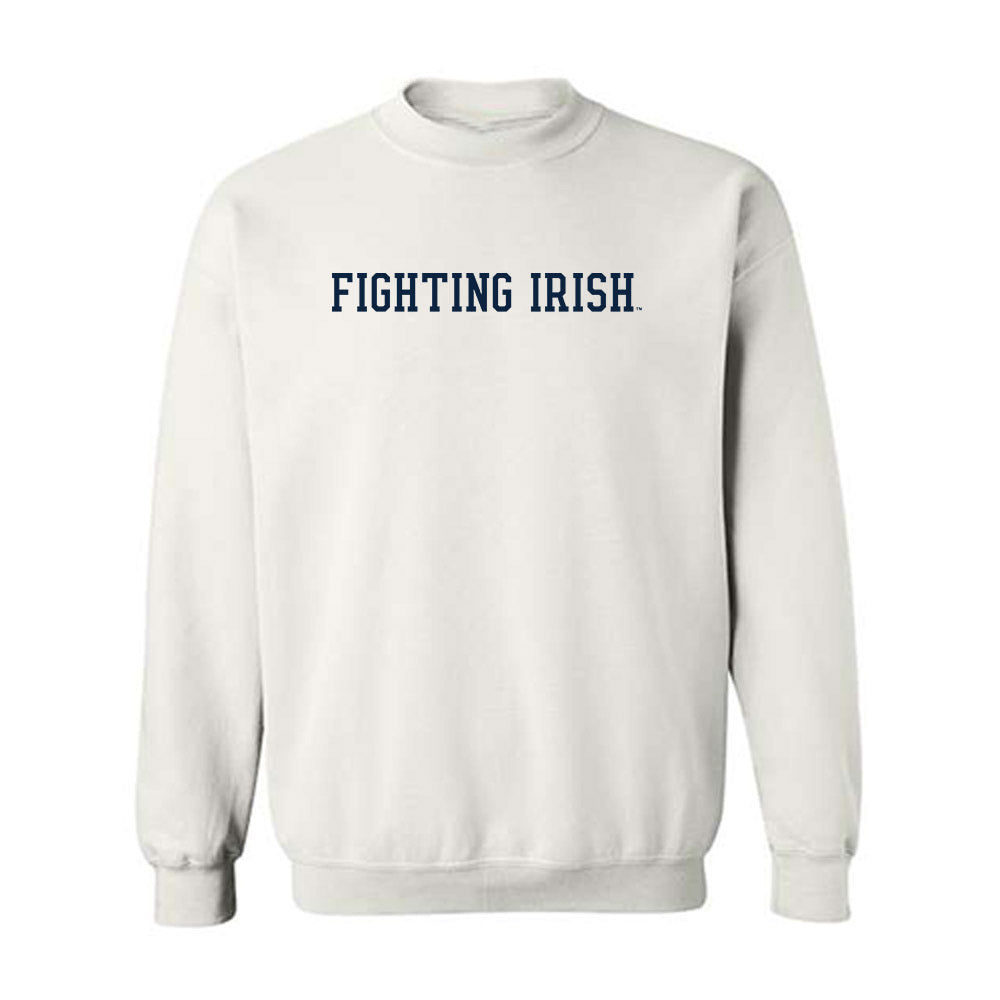 Notre Dame - NCAA Men's Lacrosse : Shawn Lyght - Classic Fashion Shersey Crewneck Sweatshirt