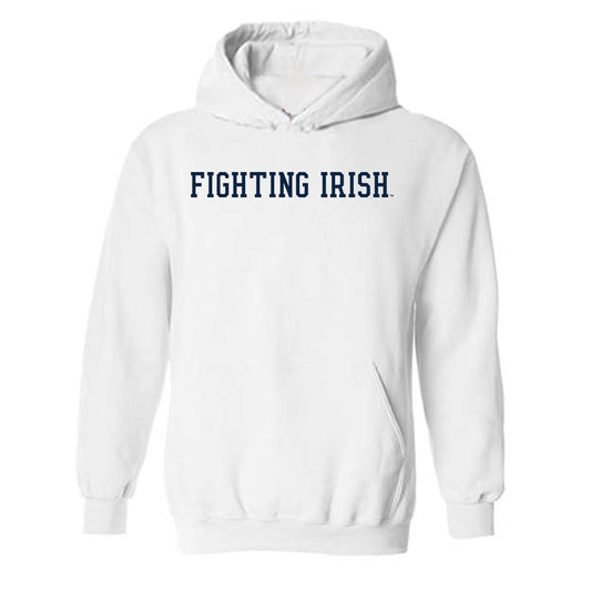 Notre Dame - NCAA Football : Jaden Greathouse - Classic Fashion Shersey Hooded Sweatshirt-0