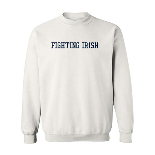 Notre Dame - NCAA Women's Lacrosse : Isabel Pithie - Classic Fashion Shersey Crewneck Sweatshirt-0