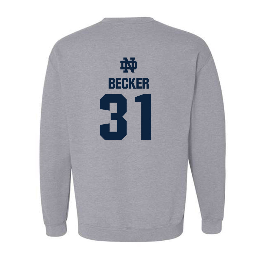  - NCAA Softball : Shannon Becker - Classic Fashion Shersey Crewneck Sweatshirt-1
