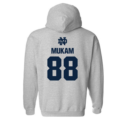 Notre Dame - NCAA Football : Armel Mukam - Classic Fashion Shersey Hooded Sweatshirt