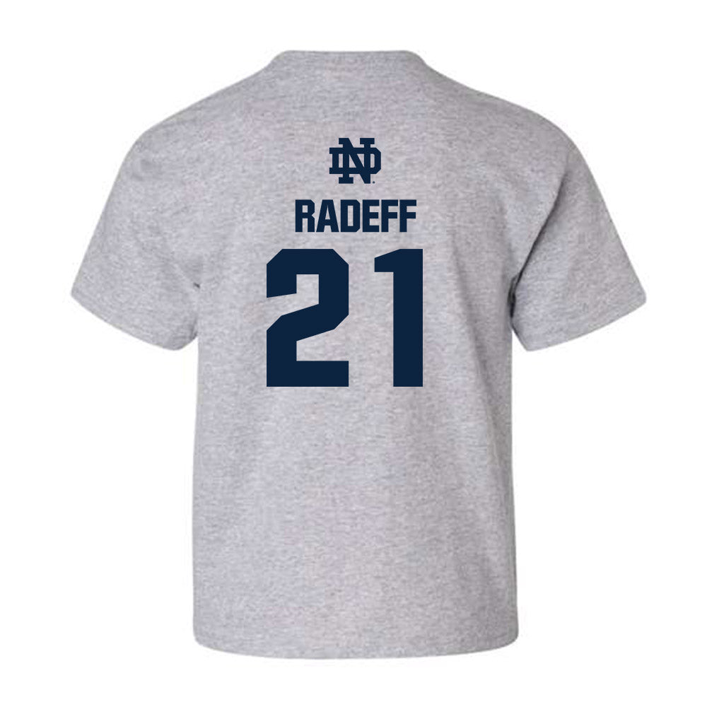 Notre Dame - NCAA Women's Volleyball : Maria Radeff - Classic Fashion Shersey Youth T-Shirt