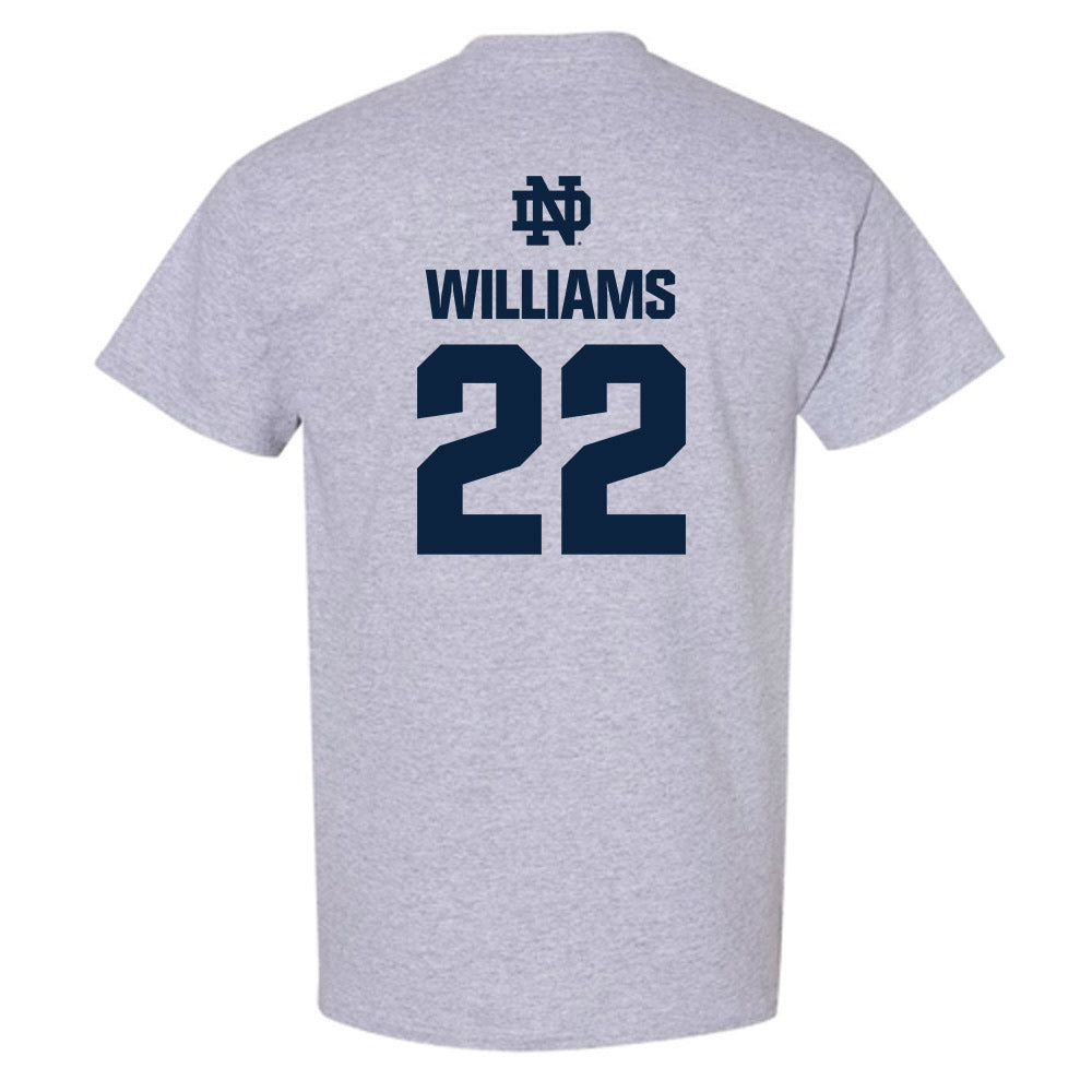Notre Dame - NCAA Football : Aneyas Williams - Classic Fashion Shersey T-Shirt-1