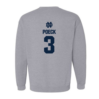 Notre Dame - NCAA Softball : Sydny Poeck - Classic Fashion Shersey Crewneck Sweatshirt