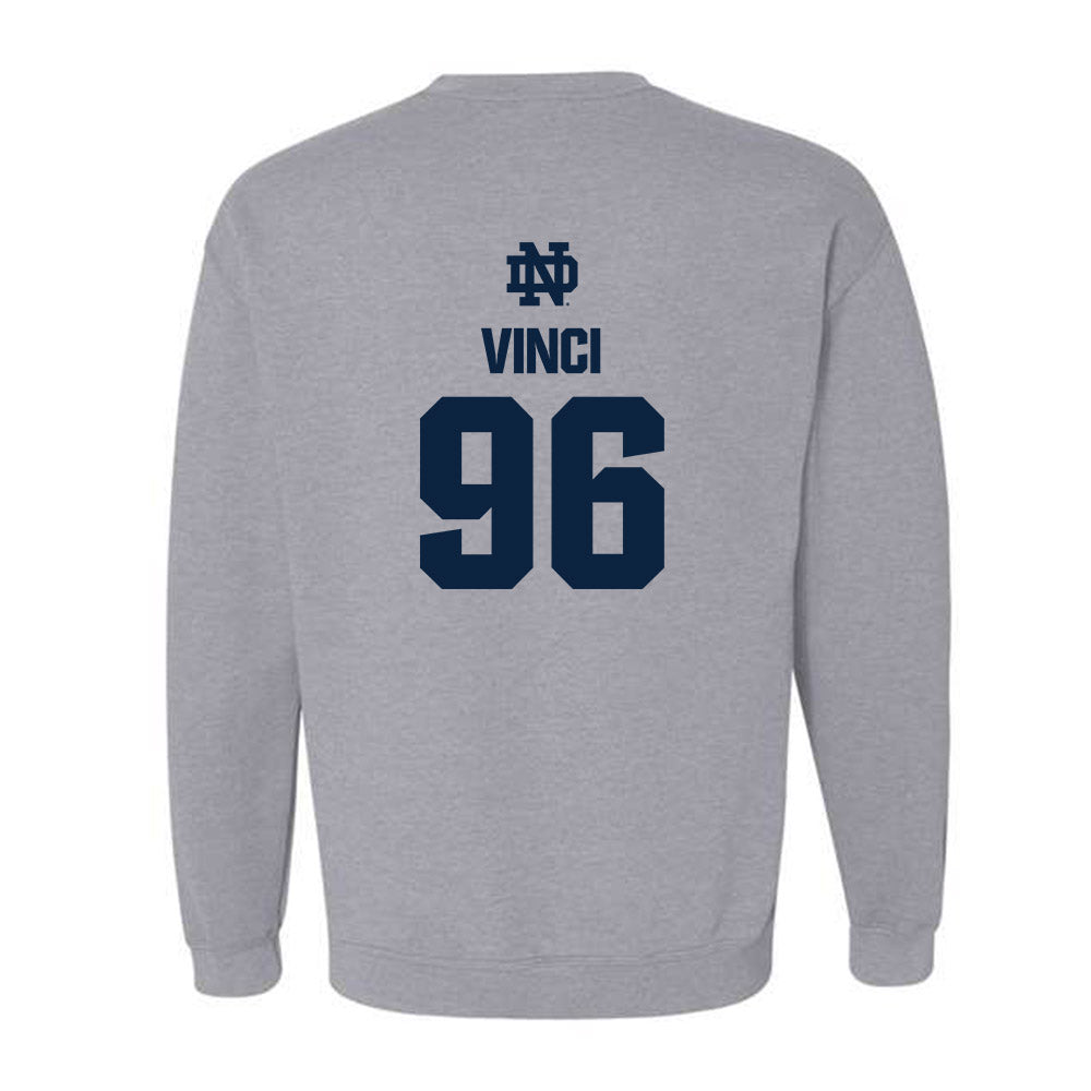 Notre Dame - NCAA Football : Joseph Vinci - Classic Fashion Shersey Crewneck Sweatshirt-1