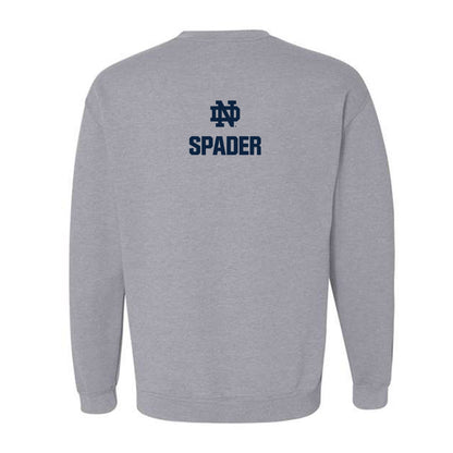 Notre Dame - NCAA Men's Track & Field : Travis Spader - Classic Fashion Shersey Crewneck Sweatshirt