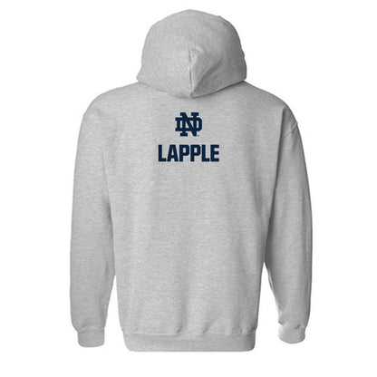 Notre Dame - NCAA Women's Golf : Alexsandra Lapple - Classic Fashion Shersey Hooded Sweatshirt-1