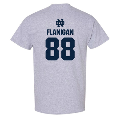 Notre Dame - NCAA Football : James Flanigan - Classic Fashion Shersey T-Shirt-1