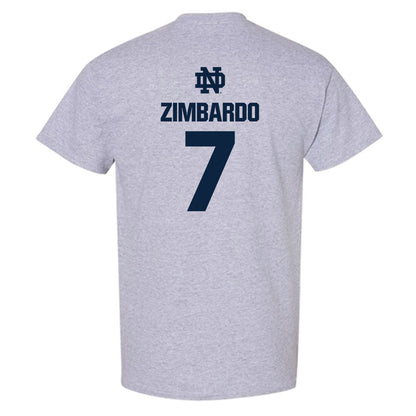 Notre Dame - NCAA Baseball : Jared Zimbardo - Classic Fashion Shersey T-Shirt