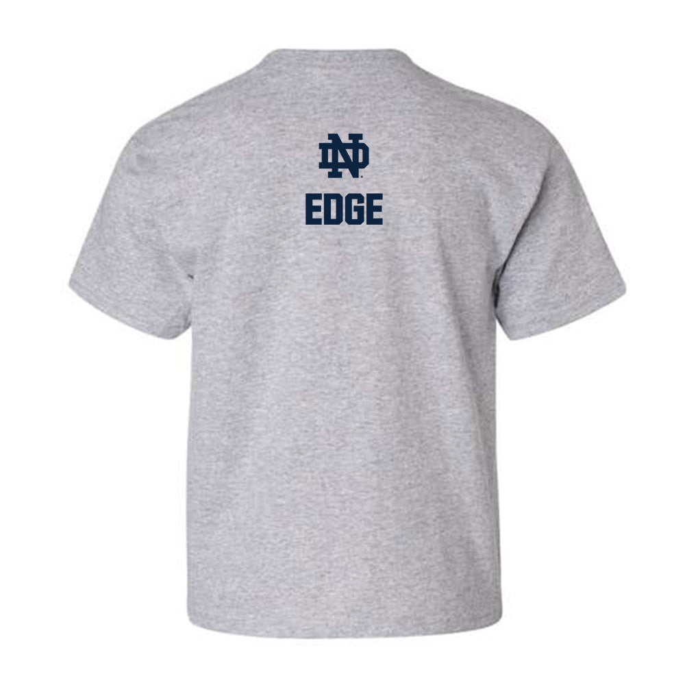 Notre Dame - NCAA Men's Swimming & Diving : James Edge - Classic Fashion Shersey Youth T-Shirt