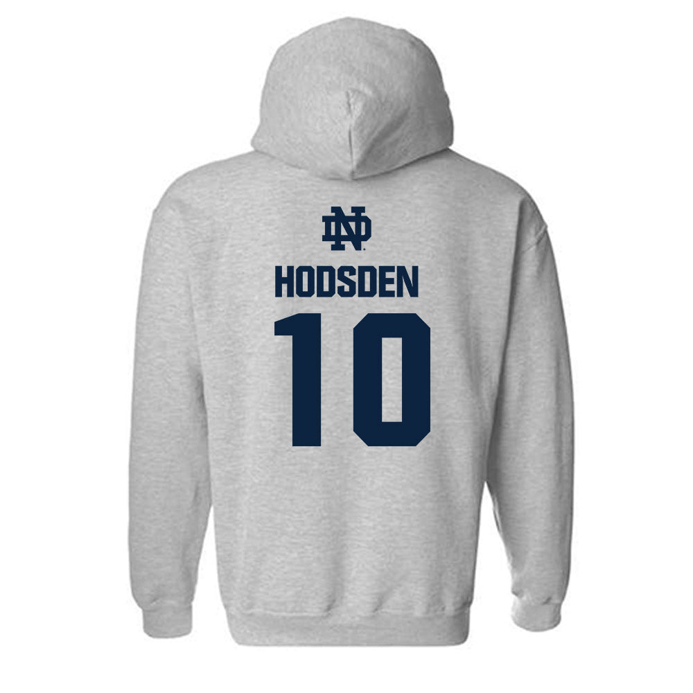 Notre Dame - NCAA Women's Soccer : Ellie Hodsden - Classic Fashion Shersey Hooded Sweatshirt