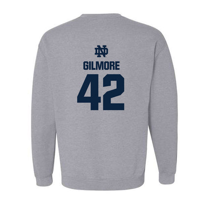 Notre Dame - NCAA Baseball : Clark Gilmore - Classic Fashion Shersey Crewneck Sweatshirt-1