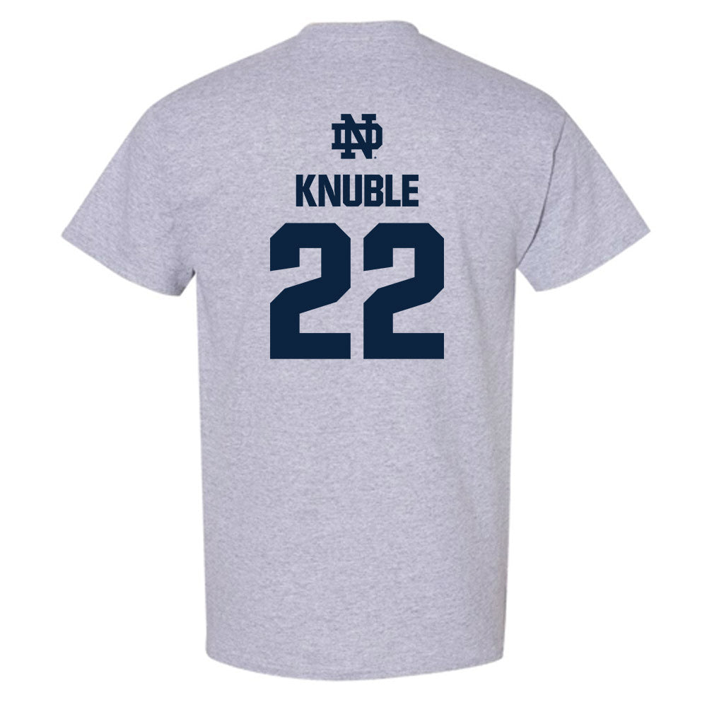 Notre Dame - NCAA Men's Ice Hockey : Cole Knuble - Classic Fashion Shersey T-Shirt