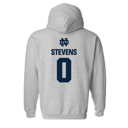 Notre Dame - NCAA Men's Basketball : Brady Stevens - Classic Fashion Shersey Hooded Sweatshirt