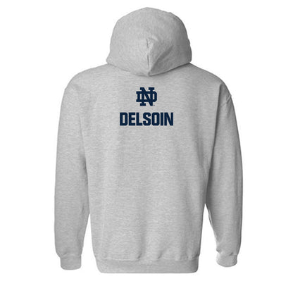 Notre Dame - NCAA Women's Fencing : Chelsea Delsoin - Classic Fashion Shersey Hooded Sweatshirt