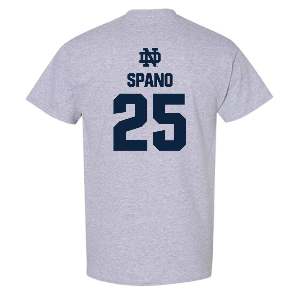 Notre Dame - NCAA Men's Lacrosse : Tyler Spano - Classic Fashion Shersey T-Shirt-1