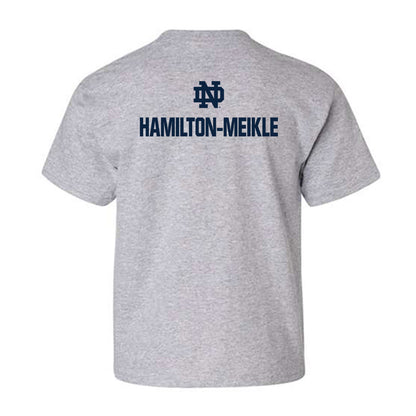 Notre Dame - NCAA Men's Fencing : Jonathan Hamilton-Meikle - Classic Fashion Shersey Youth T-Shirt-1