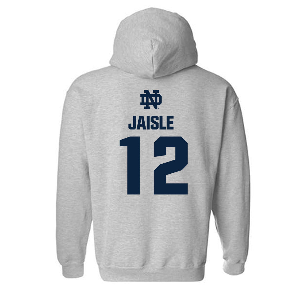 Notre Dame - NCAA Baseball : Will Jaisle - Classic Fashion Shersey Hooded Sweatshirt-1