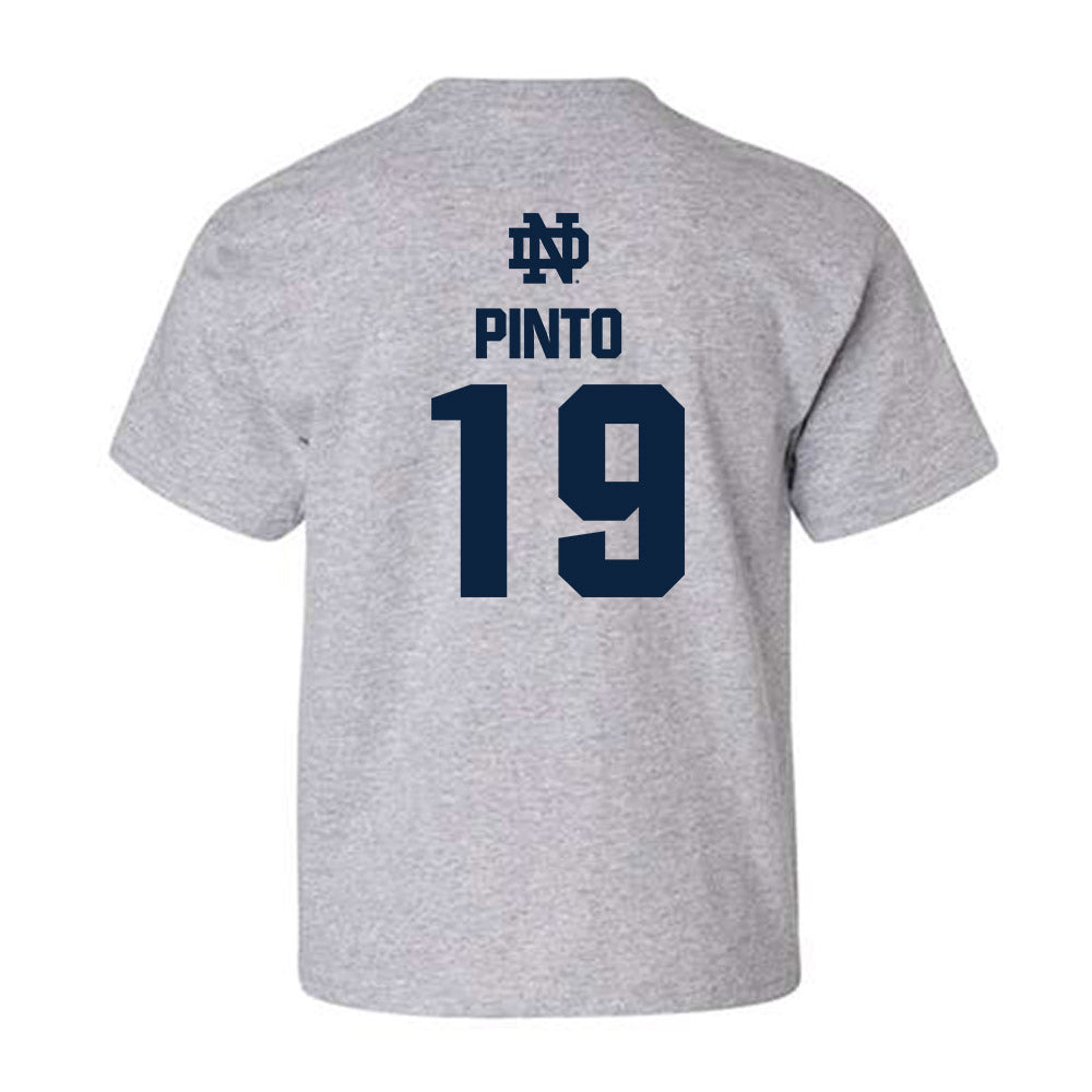 Notre Dame - NCAA Women's Soccer : Ally Pinto - Classic Fashion Shersey Youth T-Shirt-1