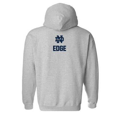 Notre Dame - NCAA Men's Swimming & Diving : James Edge - Classic Fashion Shersey Hooded Sweatshirt