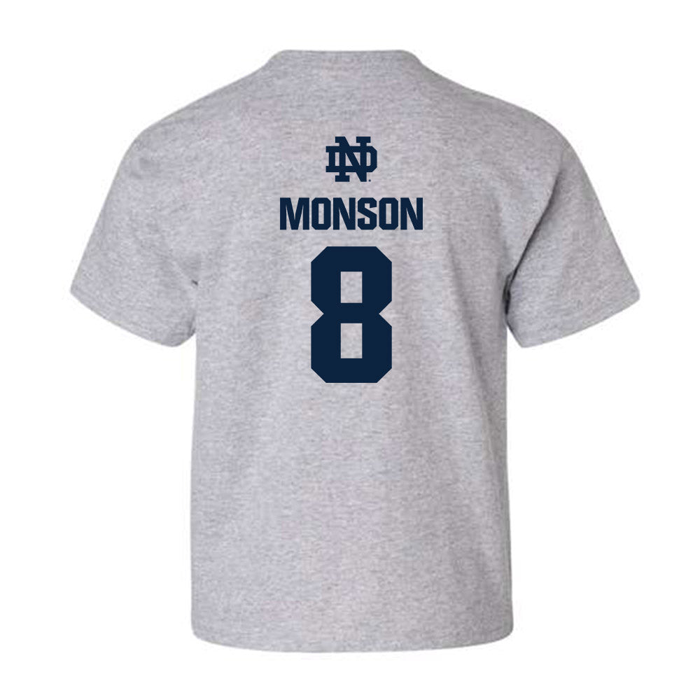 Notre Dame - NCAA Women's Volleyball : Hattie Monson - Classic Fashion Shersey Youth T-Shirt