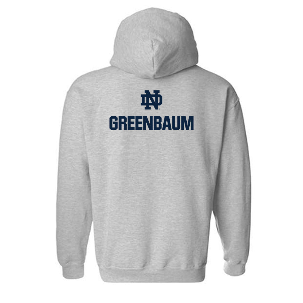 Notre Dame - NCAA Women's Fencing : Atara Greenbaum - Classic Fashion Shersey Hooded Sweatshirt-1