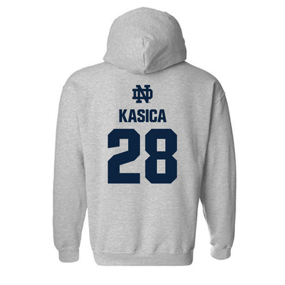 Notre Dame - NCAA Women's Soccer : Sonoma Kasica - Classic Fashion Shersey Hooded Sweatshirt