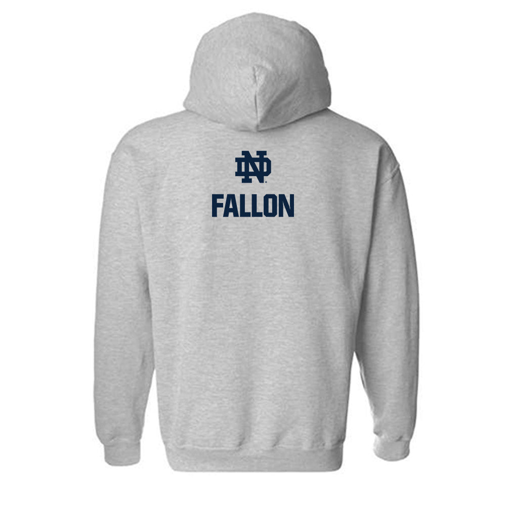 Notre Dame - NCAA Women's Fencing : Kyle Fallon - Classic Fashion Shersey Hooded Sweatshirt-1