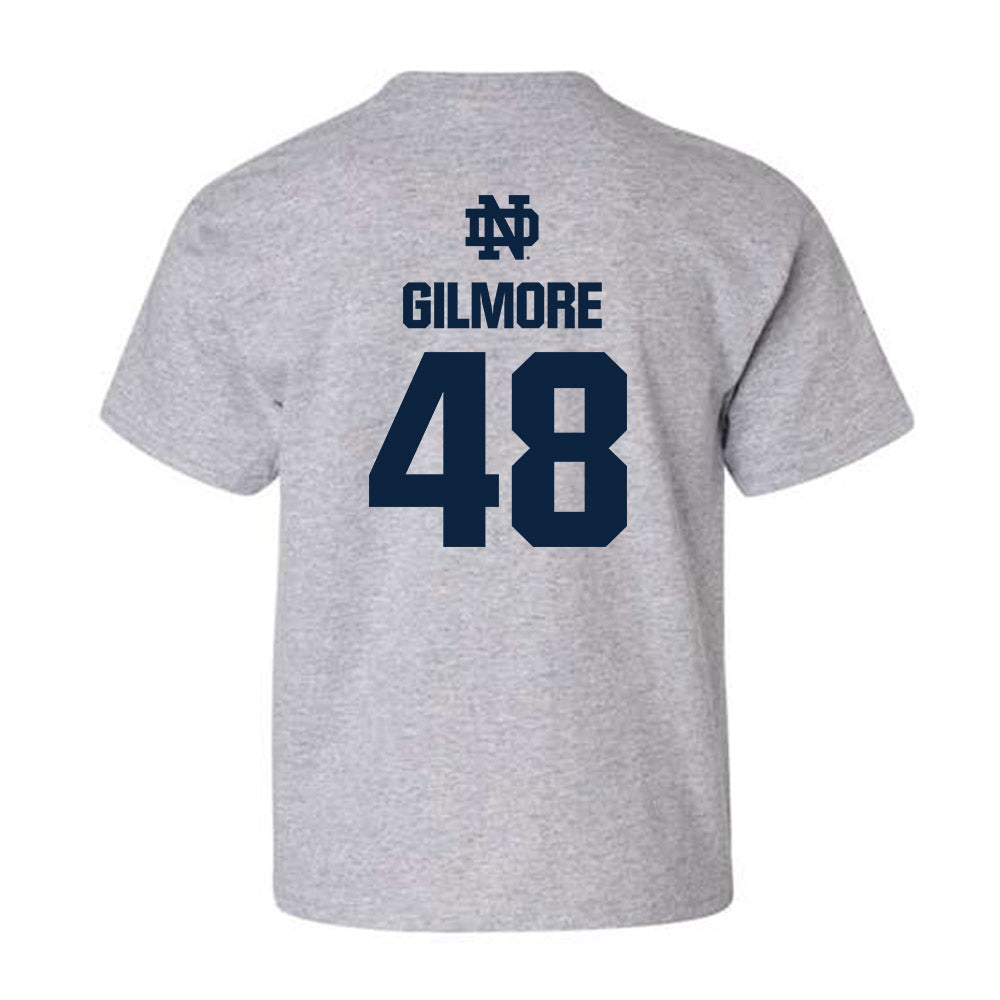 Notre Dame - NCAA Baseball : Clark Gilmore - Classic Fashion Shersey Youth T-Shirt